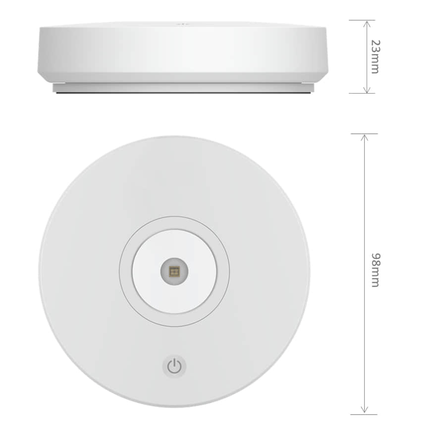 Luz de noche para inodoro esterilizante UV 3