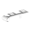 Bidet de doble boquilla con agua fría X1001-102-02