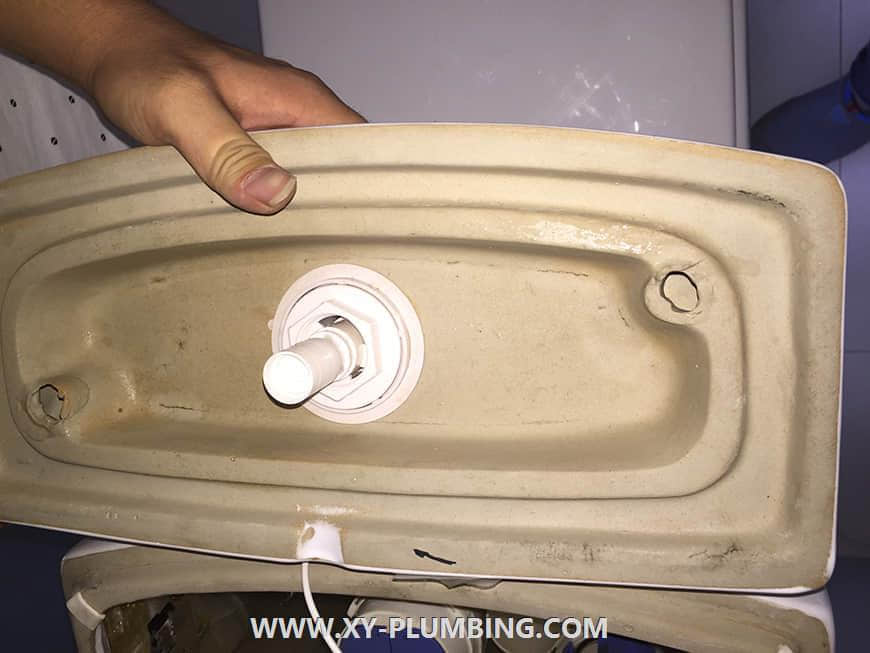 Descargador de inodoro autom&aacute;tico 10