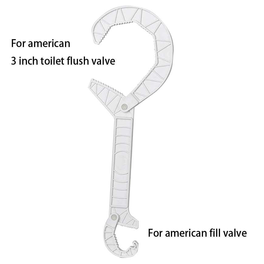 Llave para v&aacute;lvula de llenado de inodoro y v&aacute;lvula de descarga de inodoro de 3 pulgadas