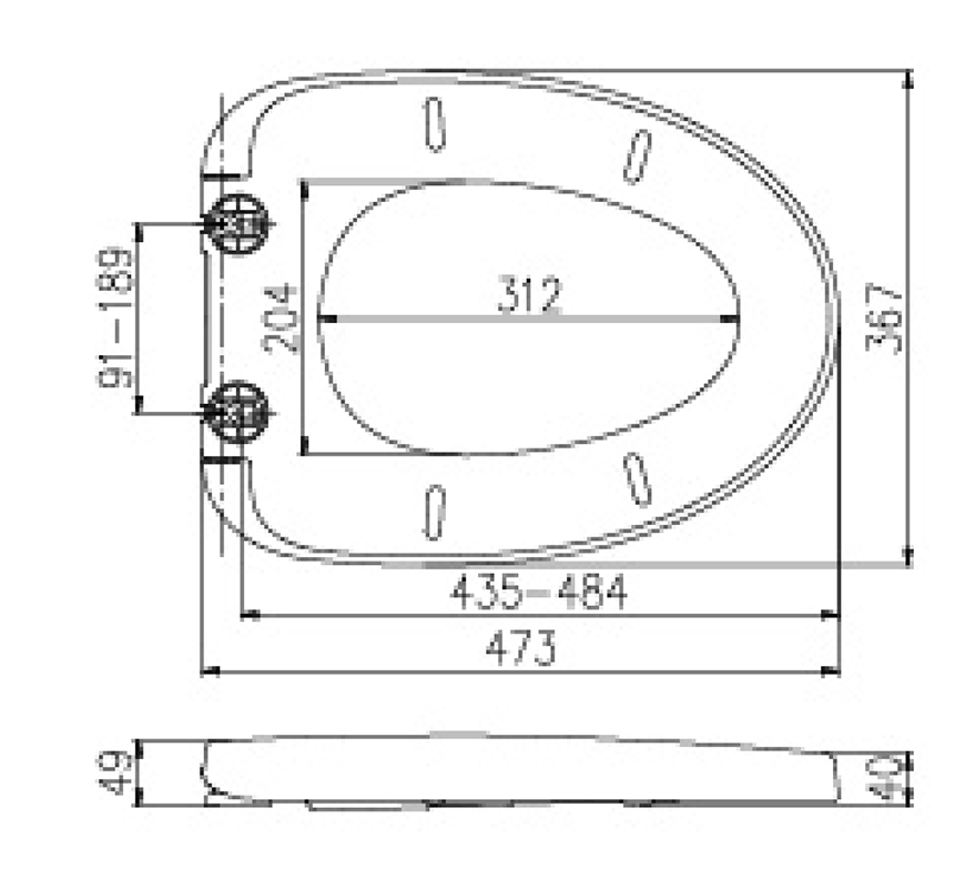 Diseño atractivo de la forma de V, especialmente para la cacerola oval BP0231TB