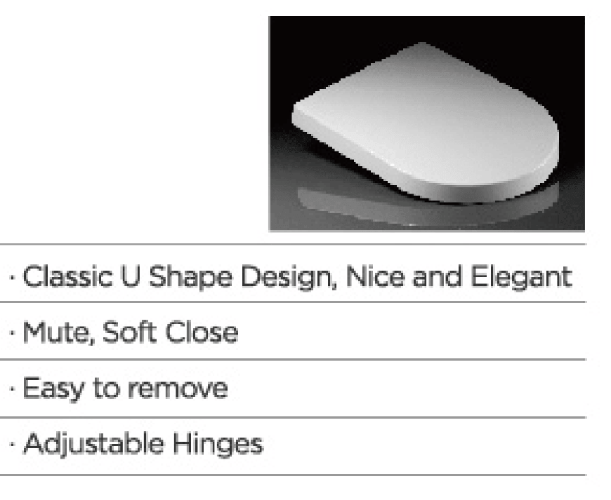 Dise&ntilde;o cl&aacute;sico en forma de U, agradable y elegante 2