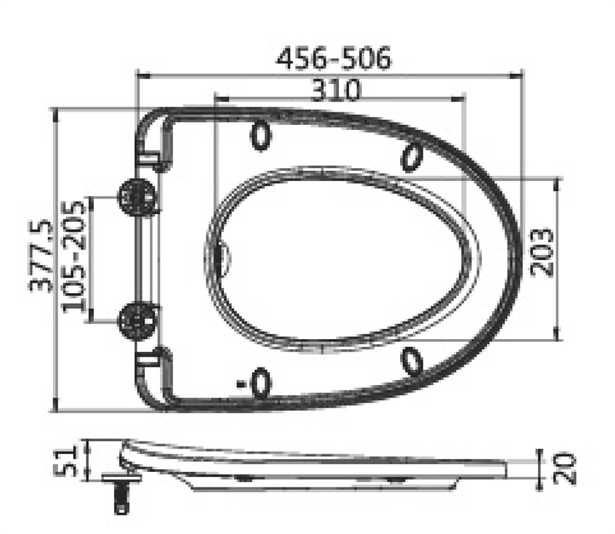 Diseño clásico en forma de V BP0223TB