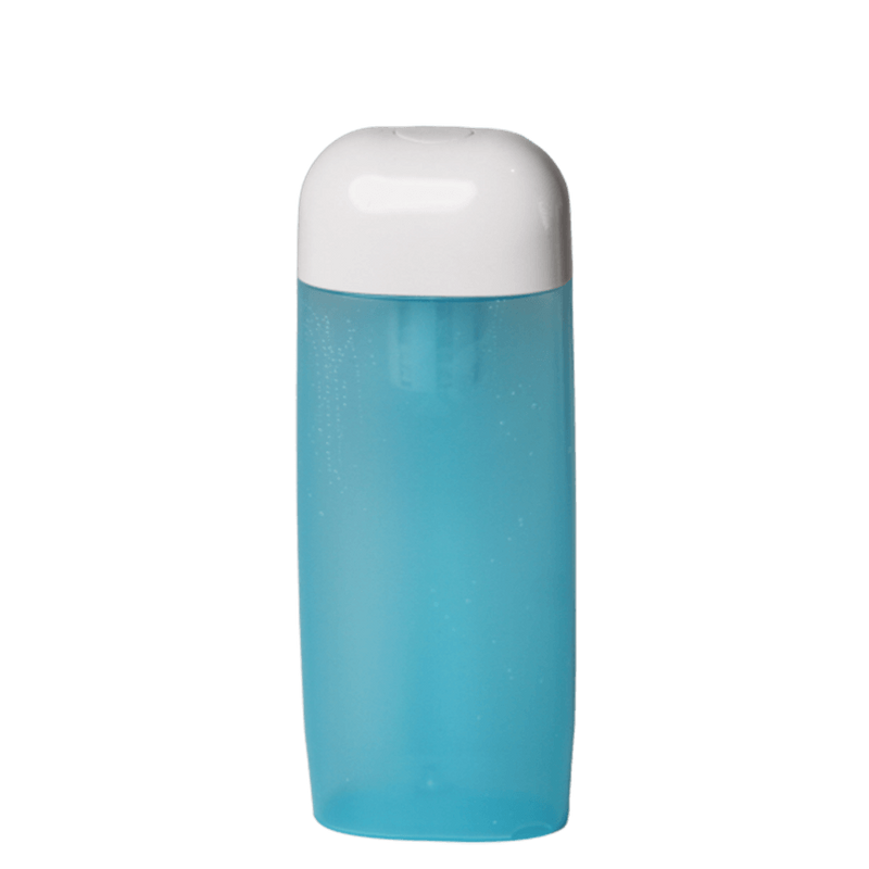 Rociador de bidé portátil de 350 ml color azul con válvula de bloqueo de aire X002