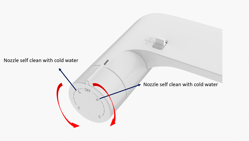 Accesorio para bid&eacute; de agua fr&iacute;a 7