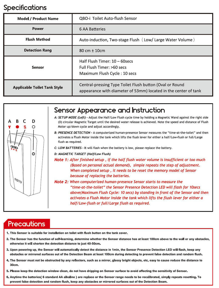 Descargador de inodoro autom&aacute;tico 1
