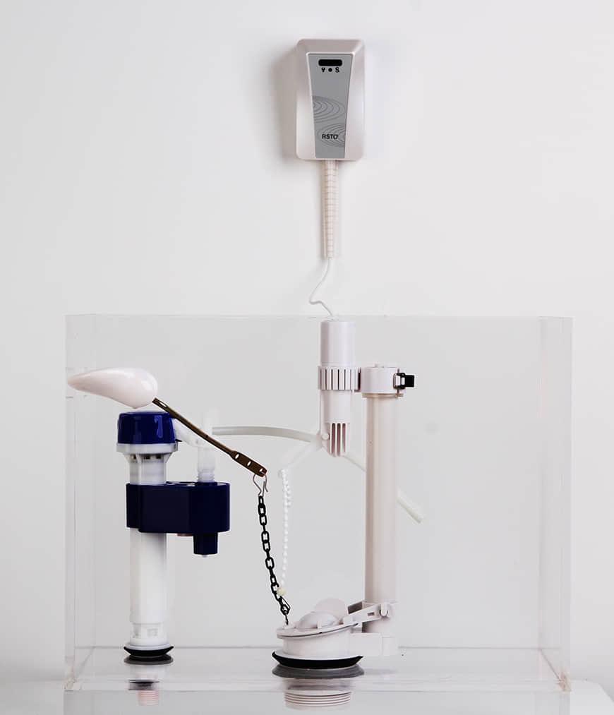 sensor de descarga del inodoro 5