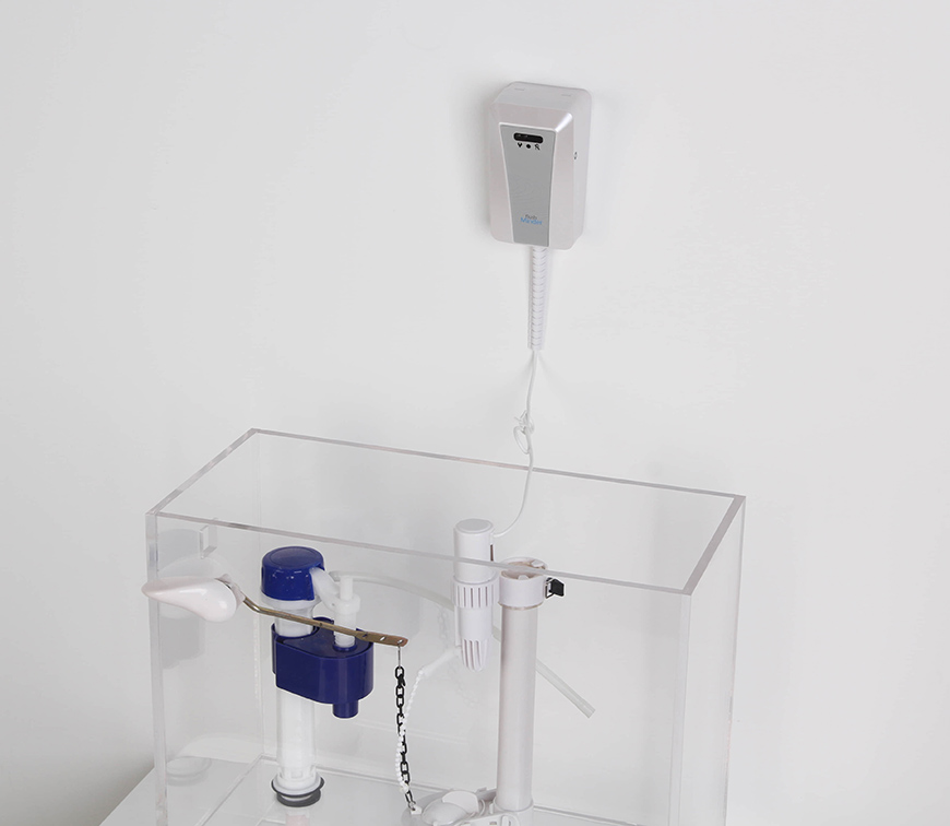 sensor de descarga del inodoro 13