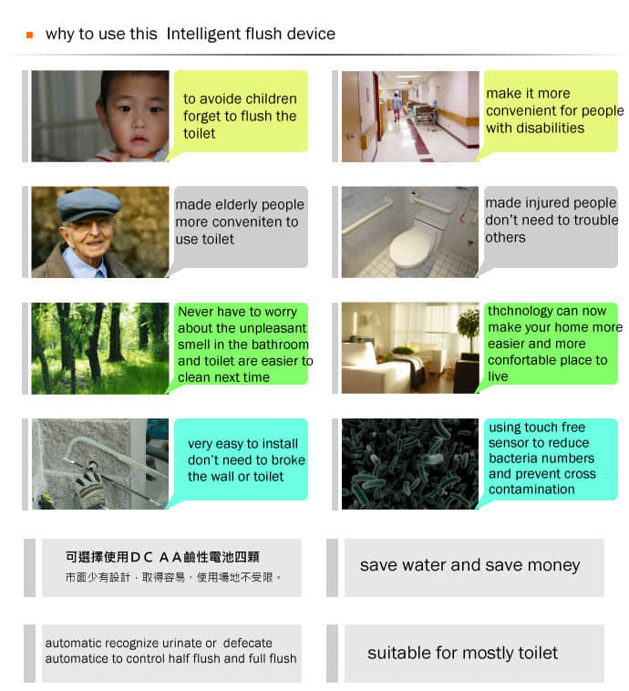 Descargador Autom&aacute;tico Para Inodoro Home 3