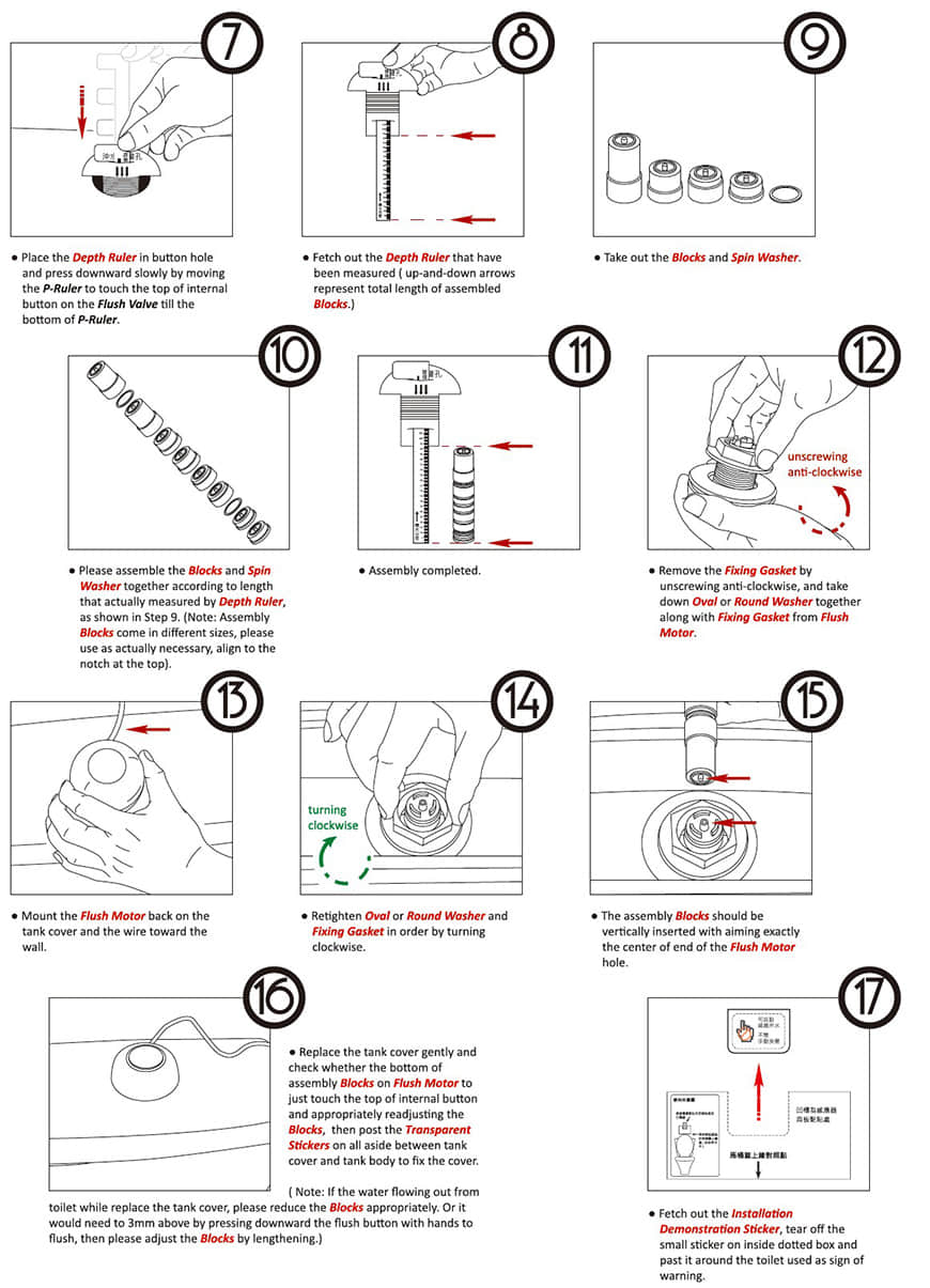 Descargador de inodoro autom&aacute;tico 3