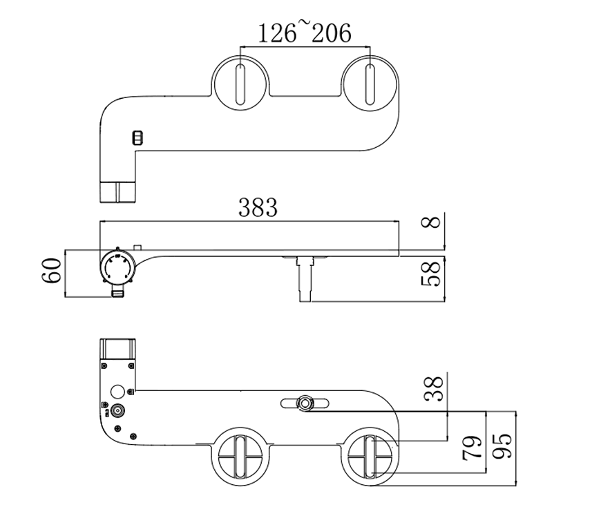 Accesorio para bid&eacute; de agua fr&iacute;a 4