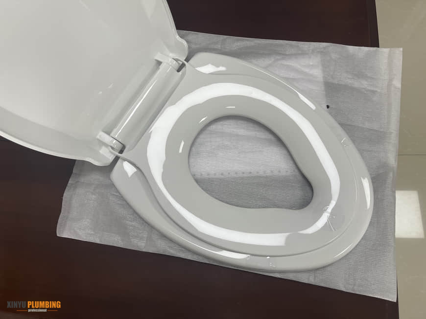 Asiento de inodoro para beb&eacute; alargado 4