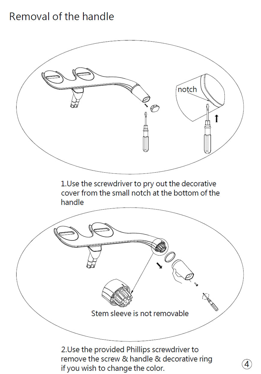 accesorio para bid&eacute; izquierdo 1