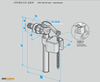 Válvula de llenado lateral J308