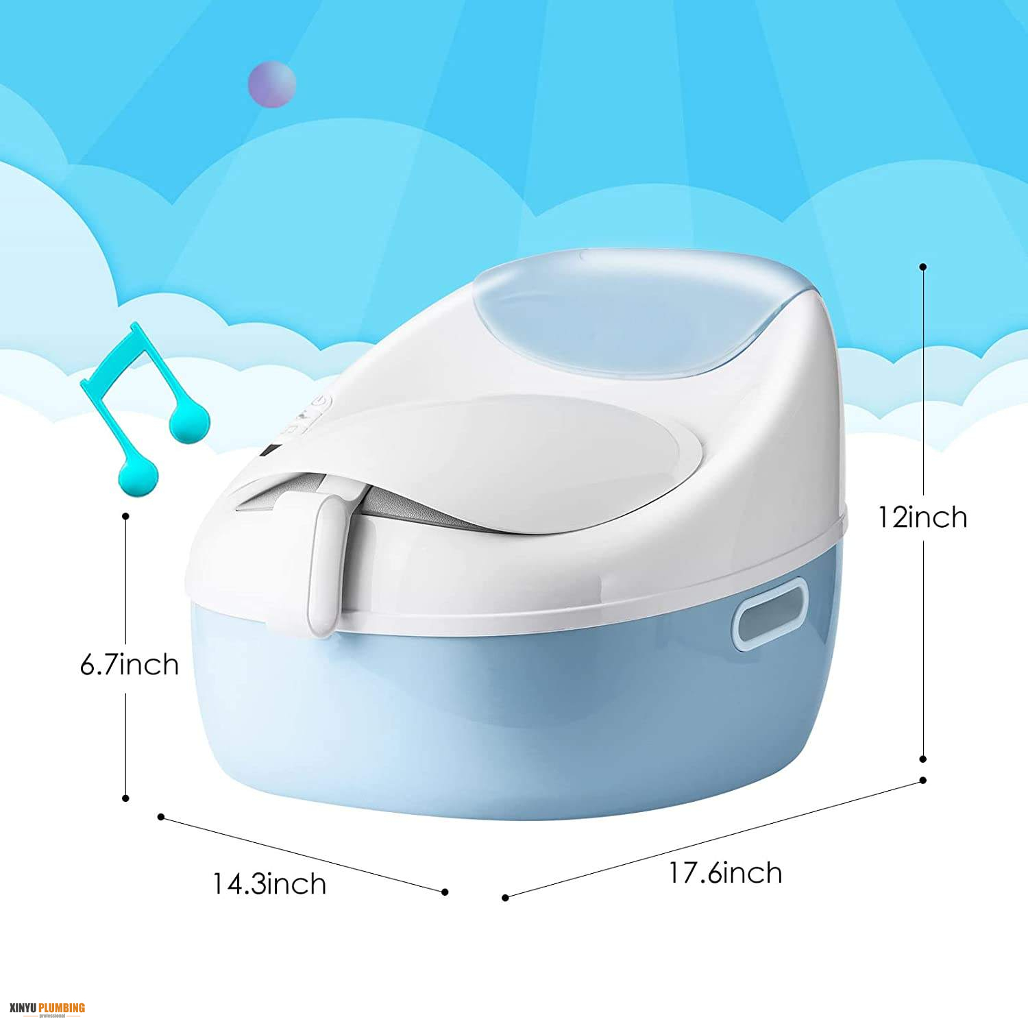 oilet Asiento de Inodoro Inteligente de Seguridad 9