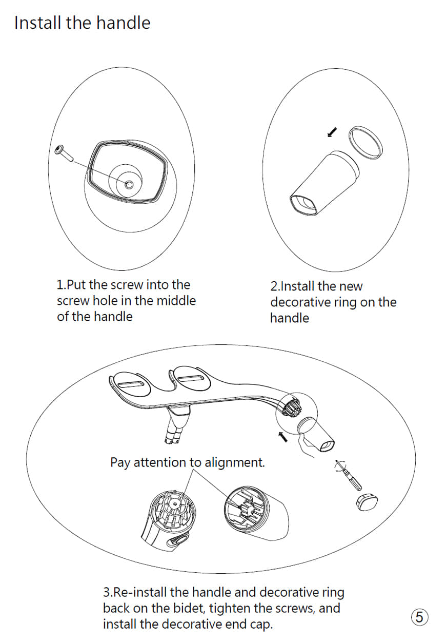 accesorio para bid&eacute; izquierdo 2