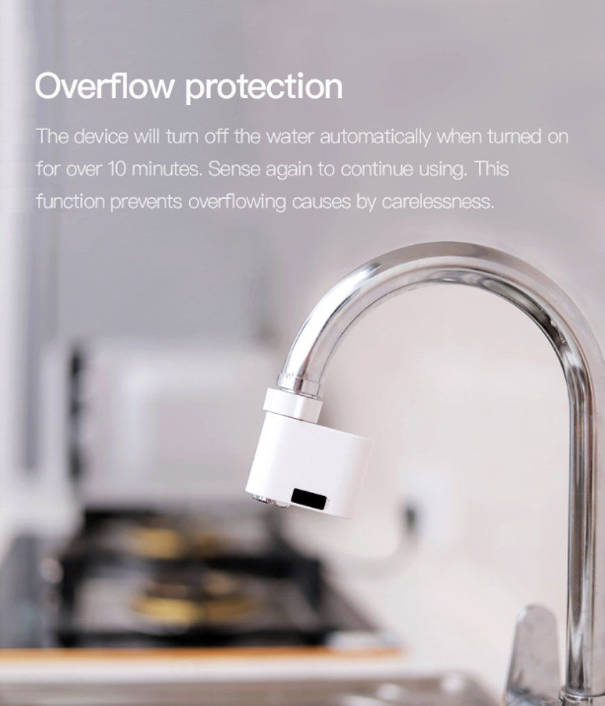 Adaptador de grifo con sensor de movimiento por infrarrojos 17