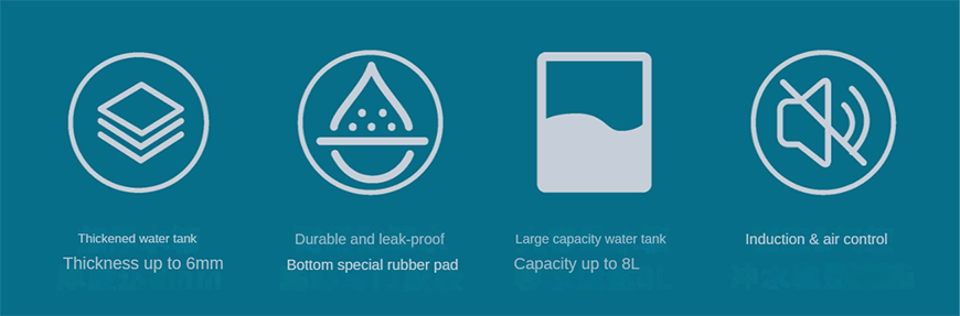 1810 Tanque inductivo en cuclillas 