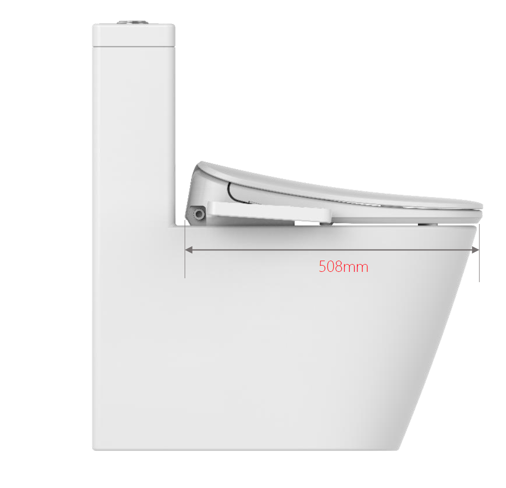 Tapa de inodoro inteligente ultrafina 8 