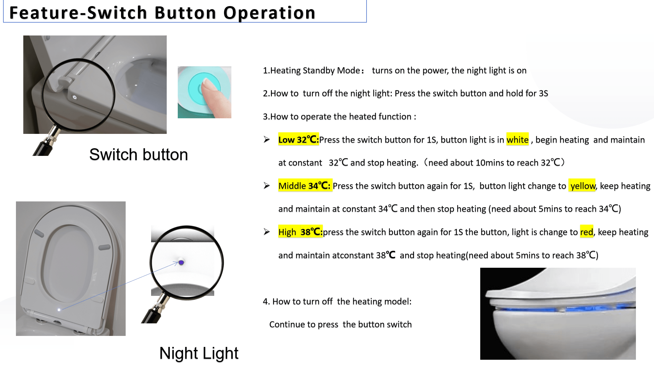Asiento de inodoro con calefacci&oacute;n 2