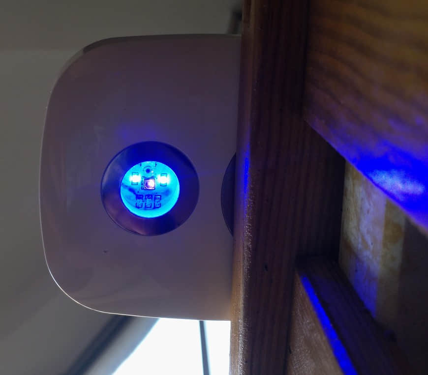 Esterilizador de luz para inodoro UVC 6