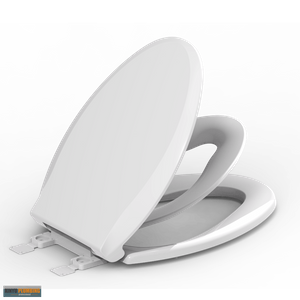 Asiento de inodoro alargado para bebé y adulto PP 