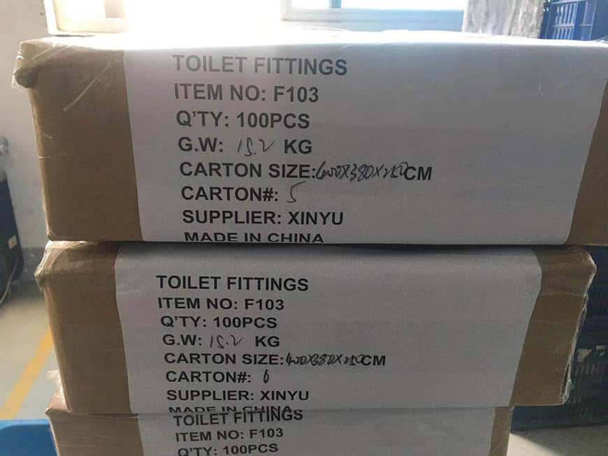 Perno de inodoro de acero inoxidable 4