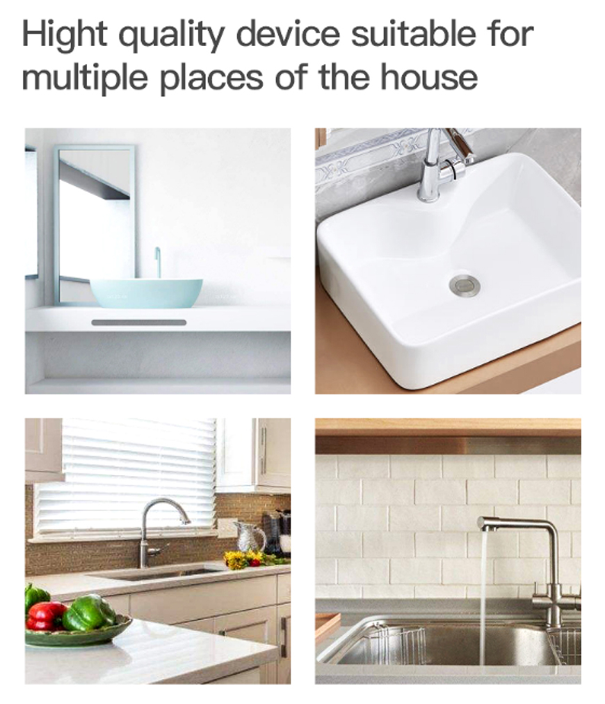 Adaptador de grifo con sensor de movimiento por infrarrojos 9