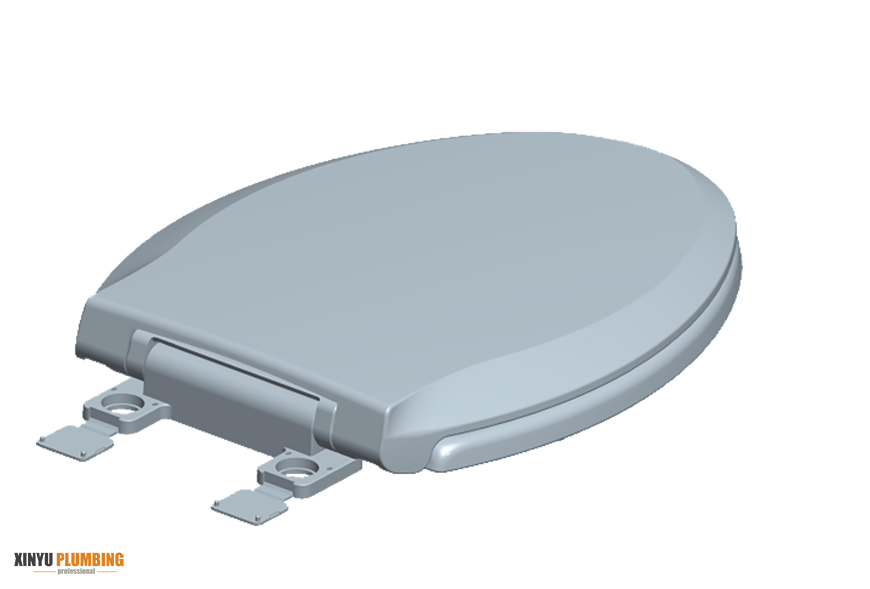 Asiento de inodoro familiar alargado 2