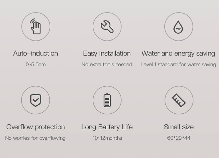 Adaptador de grifo con sensor de movimiento por infrarrojos 4