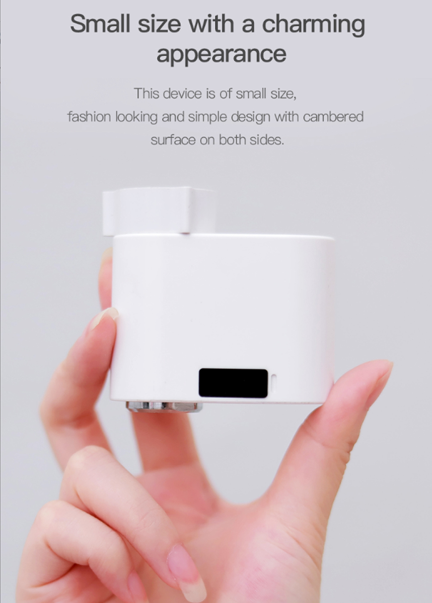 Adaptador de grifo con sensor de movimiento por infrarrojos 13