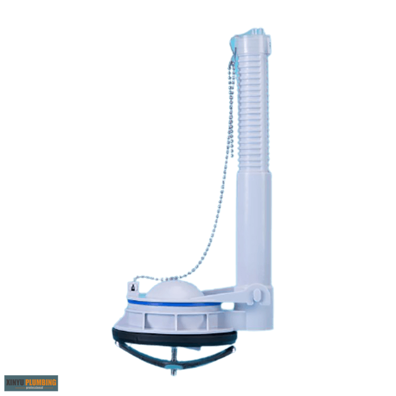 Válvula de descarga tipo charnela de 3 pulgadas (inodoro de una pieza P105